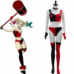 2019 TV Harley Quinn Cosplay Costume