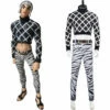 JoJo‘s Bizarre Adventure Guīdo Mista Halloween Carnaval Cosplay Costume