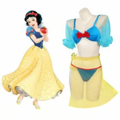 Snow White Maillot De Bain Cosplay Costume