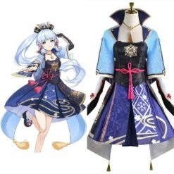 Genshin Impact Kamisato Ayaka Cosplay Costume