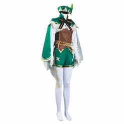 Adulte Femme Genshin Impact Venti Ensemble Uniform Cosplay Costume -Cosplay Éclat Soldes 90e6867b231e383cd5bffe4a455c9113
