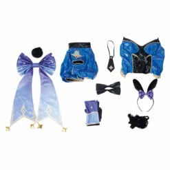 Genshin Impact Mona Bunny Girls Cosplay Costume - Cossky -Cosplay Éclat Soldes 9986a410a4c67936b5a607d3b541e1f9