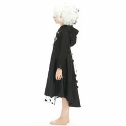 Enfant 2021 Cruella Robe Noire & Blanche Enfant Cosplay Costume -Cosplay Éclat Soldes Enfant2021CruellaRobeNoire BlancheEnfantCosplayCostume 4
