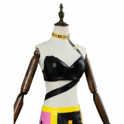 JoJo's Bizarre Adventure Golden Wind Trish Una Robe Cosplay Costume -Cosplay Éclat Soldes JoJo s Bizarre Adventure Golden Wind Trish Una Cosplay Costume 8