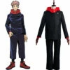 Jujutsu Kaisen-Yuji Itadori Uniforme Halloween Carnaval Cosplay Costume