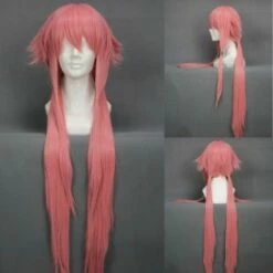 Mirai Nikki Gasai Yuno Cosplay Perruque