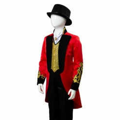 Enfant The Greatest Showman P.T. Barnum Costume Cosplay Costume -Cosplay Éclat Soldes The Greatest Showman P.T. Barnum Costume Enfant Cosplay Costume 5