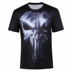 Daredevil Punisher Tee-shirt Cosplay Costume -Cosplay Éclat Soldes a72a73c45ed9e576780399ce7f8365a9