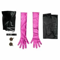 Hazbin Hotel Angel Dust Halloween Carnaval Cosplay Costume -Cosplay Éclat Soldes a9eeda979d836c8e60a46234eac53f01