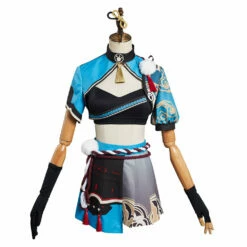 Genshin Impact Miss Hina Goro Robe Cosplay Costume Design Original-Cossky -Cosplay Éclat Soldes b1a86fde99adf732a72d66217c7285b6
