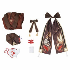 Genshin Impact Hutao Lolita Robe Design Original Cosplay Costume-Cossky -Cosplay Éclat Soldes bddfac1db320a491b43eeed820b25296