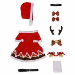 Genshin Impact Barbara Noël Robe Cosplay Costume -Cosplay Éclat Soldes bf4c19fa2cc087c35334c43917bc466d
