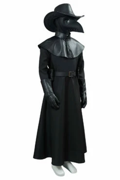 Enfant Plague Doctor Médiéval Cosplay Costume Halloween Carnival -Cosplay Éclat Soldes c31d5f94cb0a56789eb11d3b031457ba