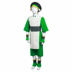Avatar: The Last Airbender Toph Bengfang Costume Enfant Cosplay Costume -Cosplay Éclat Soldes c6a5e73508a7d9386e315b6a234f085d
