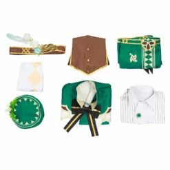 Adulte Femme Genshin Impact Venti Ensemble Uniform Cosplay Costume -Cosplay Éclat Soldes cc80890283f62b5a65f86eaf62409883