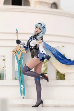 Genshin Impact Eula Cosplay Costume -Cosplay Éclat Soldes d79d7d4cf73014014ca0e6ea480379c