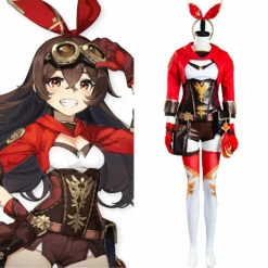 Genshin Impact Amber Cosplay Costume