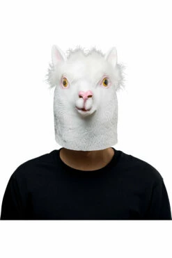 Alpaga Blanc Masque Halloween Carnaval Fete Animaux Masques Cosplay Accessoire -Cosplay Éclat Soldes image 1153