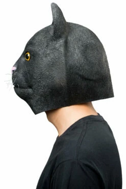 Chat Noir Masque Halloween Carnaval Fete Animaux Masques Cosplay Accessoire -Cosplay Éclat Soldes image 959
