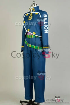 JoJo's Bizarre Adventure Okuyasu Nijimura Cosplay Costume -Cosplay Éclat Soldes jojo s bizarre adventure okuyasu nijimura cosplay costume 4 1