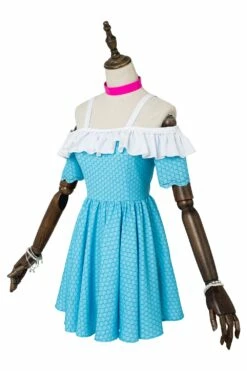 K: Seven Stories Neko Robe Bleue Cosplay Costume -Cosplay Éclat Soldes k seven stories neko robe bleue cosplay costume 3