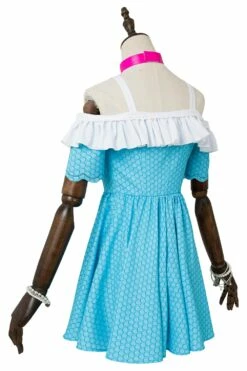 K: Seven Stories Neko Robe Bleue Cosplay Costume -Cosplay Éclat Soldes k seven stories neko robe bleue cosplay costume 6