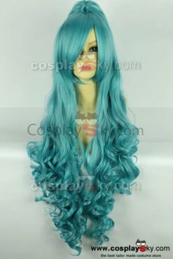 Cosplay Pas Cher Soldes 2024 -Cosplay Éclat Soldes karneval eva long curly hair cosplay wig 1