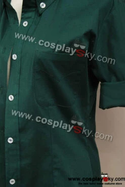 Twilight Tentation Bella Chemisier Vert Cosplay Costume -Cosplay Éclat Soldes twilight new moon bella green button down shirt 5