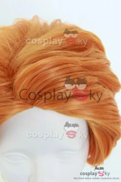 Zootopia Renard Nick Cosplay Perruque Orange -Cosplay Éclat Soldes zootopia fox nick cosplay wigs orange 2